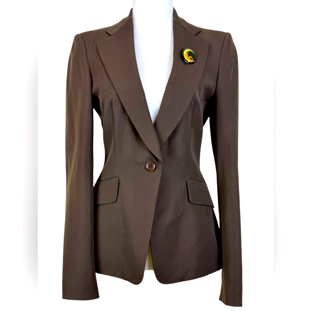 SEE by CHLOE BLAZER IN BROWN